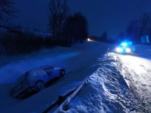 Powiat gołdapski. Kierowca golfa przeżył chwile grozy